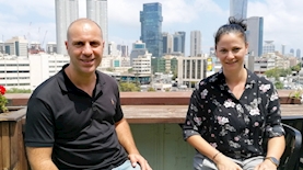 רוית בכמן ורז אבן צור, מנכ"לית ובעלים קניבל מדיה, צילום: יחצ